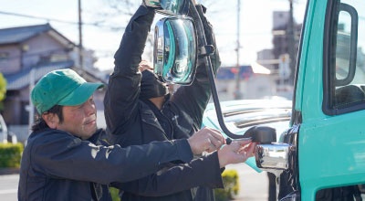 人1台の専属トラック画像