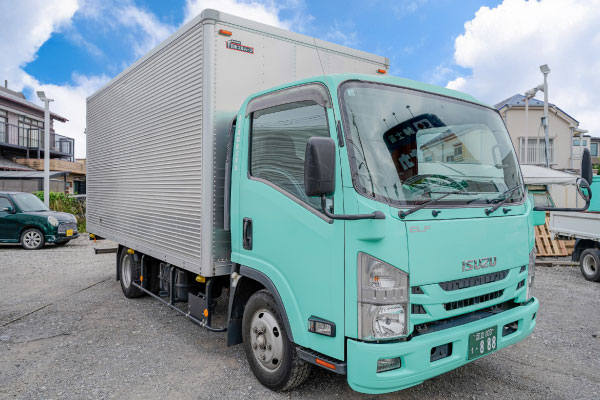 2tロング箱車 画像